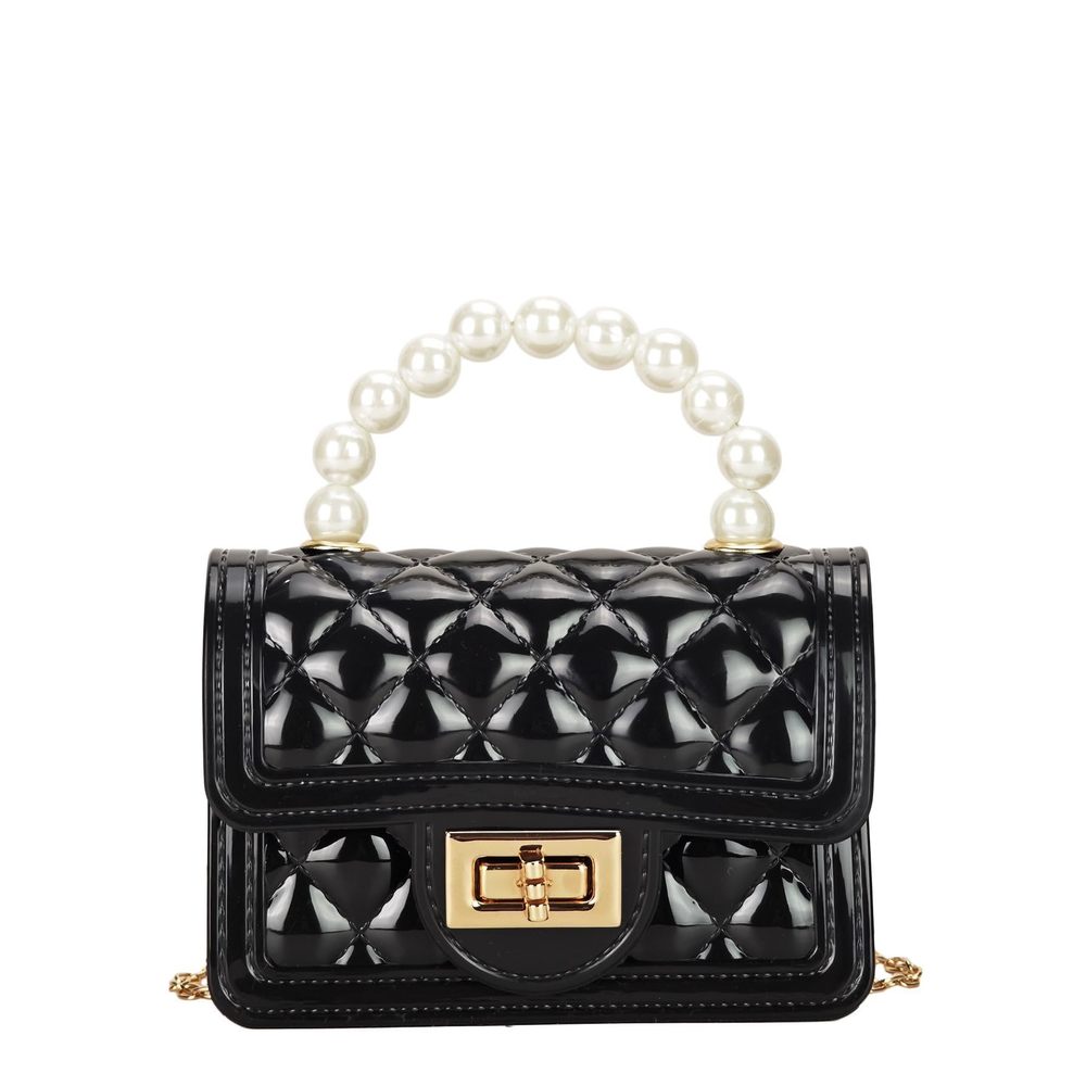 Mini Jelly Quilted Coquette Crossbody Bags Small Clutch Purse Fashion ^_^